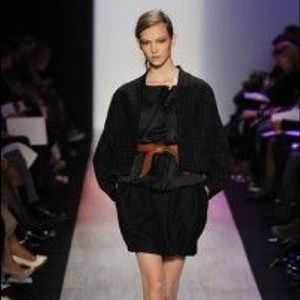 NWOT BCBG Max Azria Runway wool tulip skirt 2